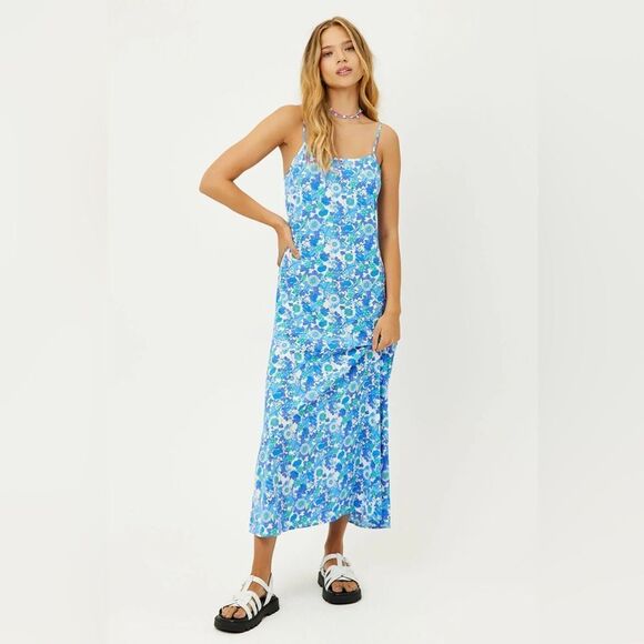NEW FRANKIE’S BIKINIS Isabel Floral Maxi Dress - Picture 3 of 8